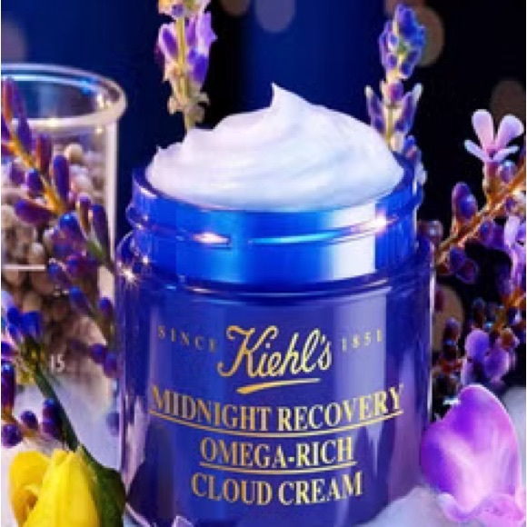 Soft!KIEHLS Midnight Recovery Omega Rich Botanical Night Cream 14ml - Picture 3 of 7
